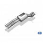 Silencieux avant inox pour AUDI S8 TYPE 4H