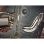 Silencieux arrière inox 1x100mm type 17 pour AUDI TT TYPE 8N