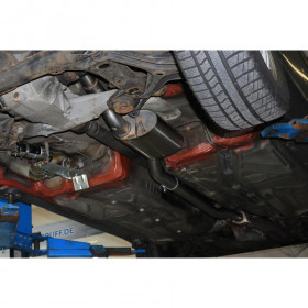 Silent rear duplex stainless steel 1x160x80mm type 53 for VOLKSWAGEN T5/T6 4-MOTION