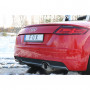 Silencieux arrière duplex inox 1x100mm type 25 pour AUDI TT TYPE 8S/FV3