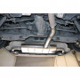 Silent rear duplex stainless steel (bumper exits) for MERCEDES CLA 250 4-MATIC TYPE 118
