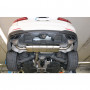 Silent rear duplex stainless steel (bumper exits) for MERCEDES CLA 250 4-MATIC TYPE 118