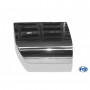Embout d'échappement inox type 49 côté droit / 220x85mm / long 210mm