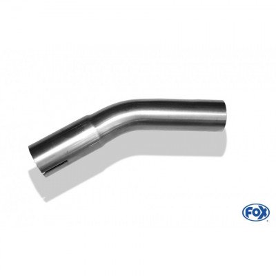 thumbnail image 2 of FOX Stainless Steel Exhaust Pipe Elbow 30° – 55mm Diameter, Universal Bend For Custom Exhaust 2 of 6