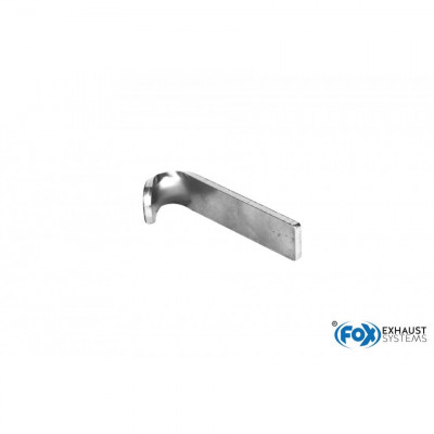 Silent stainless steel rear 1x135x80mm type 53 for OPEL VECTRA A (COFFRE)