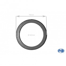 Joint de bride n°6 / Ø62mm