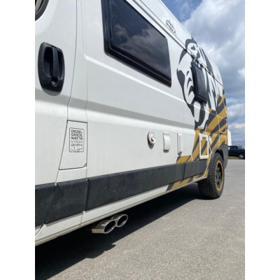 Pot D'échappement Arrière (silencieux) VEGAZ PGS-284 Pour Fiat Ducato II Van (244) - Neuf