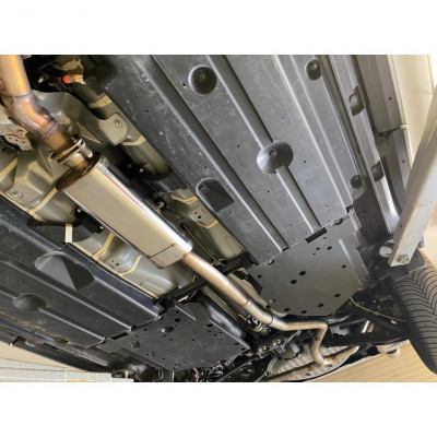 Silencieux avant inox pour SUBARU FORESTER 4WD TYPE SK