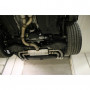 Complete catback with duplex rear silencer (with 2 electronic valves) stainless 2x100mm type 25 for CUPRA FORMENTOR 4x4