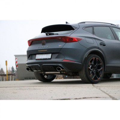 Complete catback with duplex rear silencer (with 2 electronic valves) stainless 2x100mm type 25 for CUPRA FORMENTOR 4x4