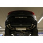 Complete catback with duplex rear silencer (with 2 electronic valves) stainless 2x100mm type 25 for CUPRA FORMENTOR 4x4