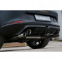 Complete catback with duplex rear silencer (with 2 electronic valves) stainless 2x100mm type 25 for CUPRA FORMENTOR 4x4
