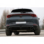 Complete catback with duplex rear silencer (with 2 electronic valves) stainless 2x100mm type 25 for CUPRA FORMENTOR 4x4