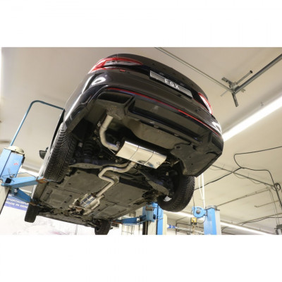 Silencieux arrière inox sur sortie d'origine pour SKODA OCTAVIA RS iV TYPE NX