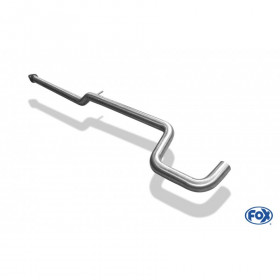 Tube de suppression de silencieux avant inox pour SKODA OCTAVIA RS iV TYPE NX