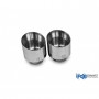 Kit embouts d'échappement inox 1x114mm type 25 pour HYUNDAI I30 BERLINE/FASTBACK N PERFORMANCE