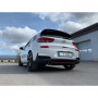 Kit embouts d'échappement inox 1x129x106mm type 32 pour HYUNDAI I30 FASTBACK N PERFORMANCE