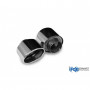 Kit embouts d'échappement inox 1x129x106mm type 32 pour HYUNDAI I30 FASTBACK N PERFORMANCE