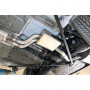 Silencieux avant inox pour MERCEDES CLASSE E CABRIOLET TYPE W124