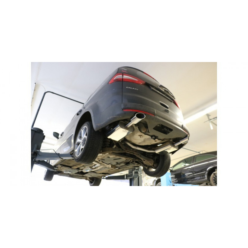 Silencieux Arrière Vegaz FS-8 Pour Ford Taunus 20M - Neuf, Pièce D'échappement Complète, Poids 3,15 Kg, Compatible Avec Plusieurs Références