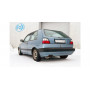 Silencieux arrière inox 2x55mm type 14 pour VOLKSWAGEN GOLF MK2