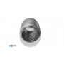 Flexible d'échappement inox / connexion Ø50mm intérieur / longueur 80mm