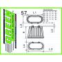 Filtre à air sport GREEN FILTER pour HUMMER H2 6,0L i V8 325cv / 239kW