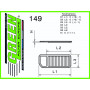 Filtre à air sport GREEN FILTER pour FIAT PANDA III 1,3L D M-JET (EURO 6) 95cv / 70kW