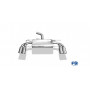 Silencieux arrière duplex inox 2x80mm type 25 pour AUDI A3 TYPE 8V