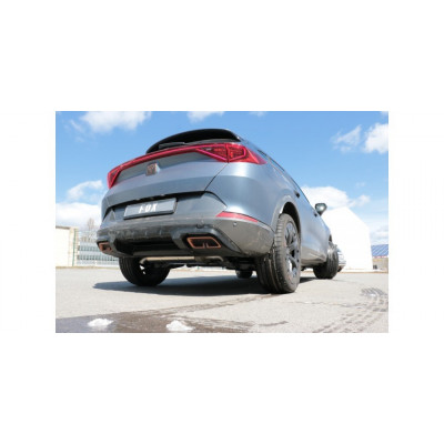 Silencieux arrière duplex avec sortie invisible pour SEAT CUPRA FORMENTOR 1.5L TSI 4x2