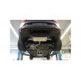 Complete catback with duplex rear silencer (with 2 electronic valves) stainless 2x100mm type 25 for CUPRA FORMENTOR 4x4