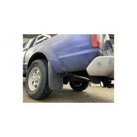 Silent rear duplex stainless steel 1x160x80mm type 53 for VOLKSWAGEN T5/T6 4-MOTION