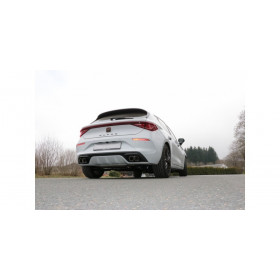 Silencieux arrière duplex inox 2x80mm TYPE 25 pour SEAT LEON CUPRA TYPE KL 4x2