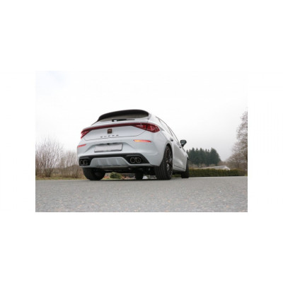 Silencieux arrière duplex inox 2x80mm TYPE 25 pour SEAT LEON CUPRA TYPE KL 4x2
