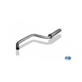 Silencieux avant inox pour SEAT LEON CUPRA TYPE KL 4x2