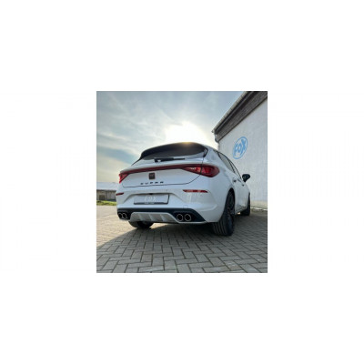 Silencieux arrière duplex inox 2x80mm TYPE 16 pour CUPRA LEON TYPE KL 4x2