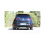 Silencieux arrière duplex inox 1x114mm type 25 pour VOLKSWAGEN GOLF GTI/TCR MK7 Facelift