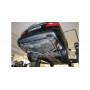 Silent rear duplex stainless steel on original output for MERCEDES CLASSE E TYPE W212