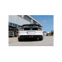 Silent rear duplex stainless steel 1x100mm type 25 for FORD MUSTANG MK6 COUPE/CABRIOLET