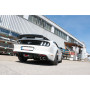 Silencieux arrière (sans valves) duplex inox 2x100mm type 25 pour FORD MUSTANG MK6 COUPE/CABRIOLET