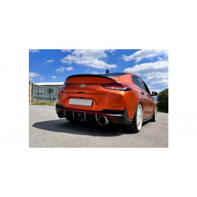 Kit d'embouts d'échappement inox 1x160mm type 10 (D+G) pour HYUNDAI I30 FASTBACK N PERFORMANCE FACELIFT