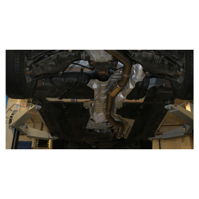 Silent stainless steel front for BMW SERIE 1 120d F20/F21