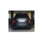 Silent rear duplex stainless steel 2x76mm type 13 for MERCEDES ML TYPE W164