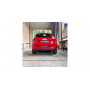 Silent rear duplex stainless steel 2x76mm type 13 for MERCEDES ML TYPE W164