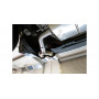 Silent rear duplex stainless steel 2x76mm type 13 for MERCEDES ML TYPE W164