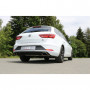 Silent rear duplex stainless steel 1x160x90mm type 38 for SEAT LEON ST TYPE 5F
