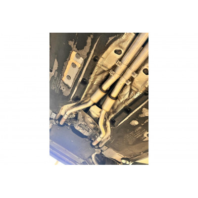 Silencieux avant inox pour AUDI S4 TYPE B9