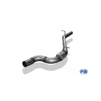 Tube de suppression de silencieux avant inox pour SEAT CUPRA FORMENTOR KM7