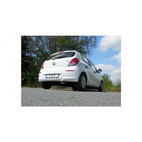 Complete catback with duplex rear silencer (with 2 electronic valves) stainless 2x100mm type 25 for CUPRA FORMENTOR 4x4