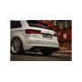 Silencieux arrière duplex inox 2x90mm type 25 pour AUDI A3 SPORTBACK QUATTRO TYPE 8V